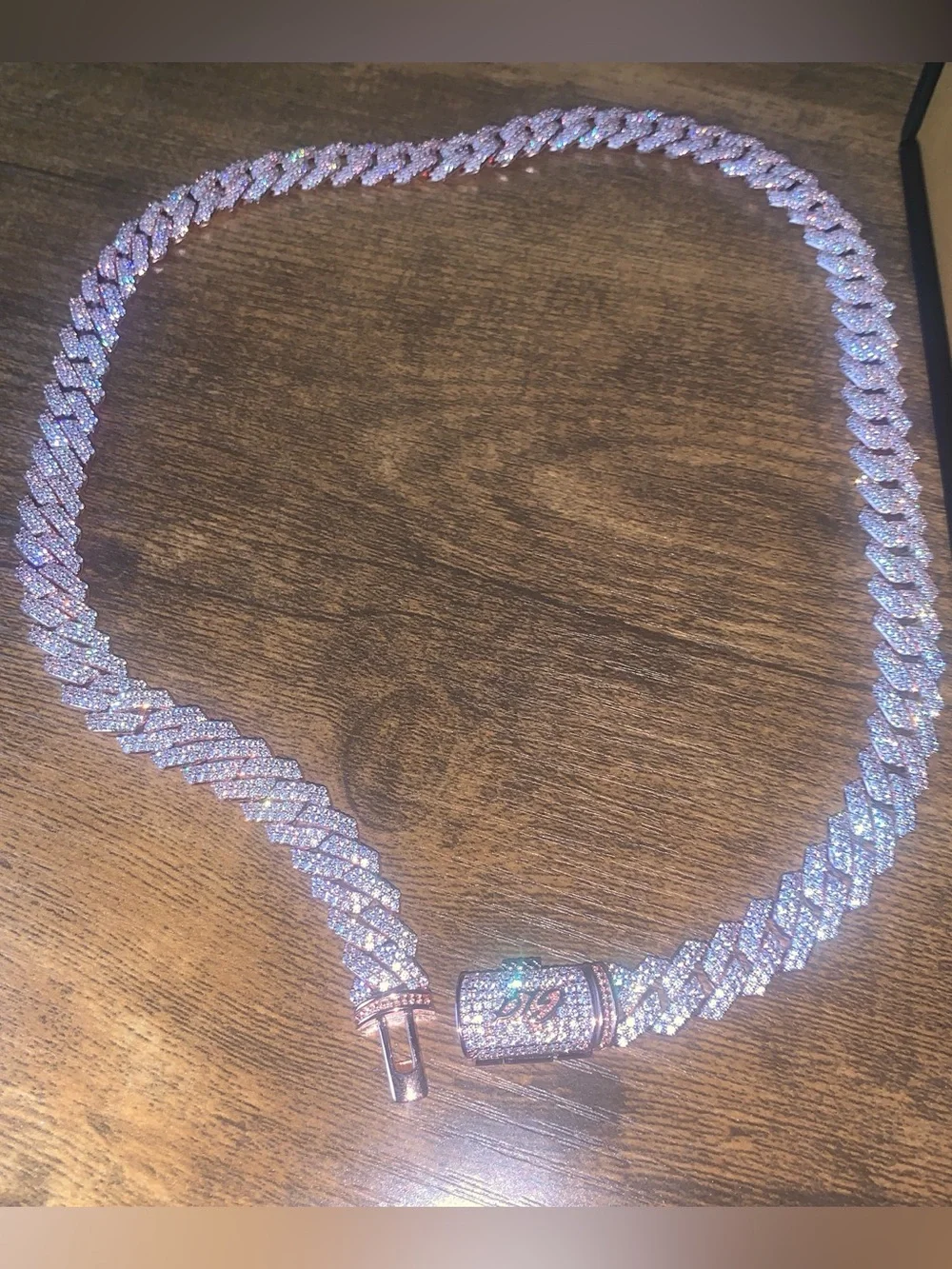 GLD Cuban link Diamond Chain